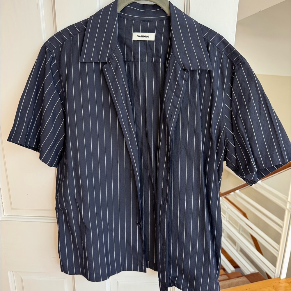 Sandro Stripped Shirt Perfect Condition Summer